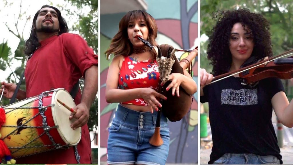 Scottish And Indian Music Collide When Female Bagpiper Creates New