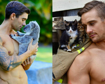 Australian Firefighters Pose With Animals For 2019 Charity Calendar!