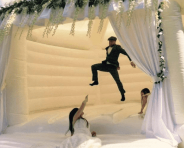 Wedding Bouncy Castles Are A Thing, And Couples Are Just Loving It!
