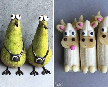 Food Artist Creates Beautifully Realistic Characters That Are Too Cute To Eat