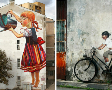 21 Pieces Of Street Arts That Cleverly Interact With Their Surroundings